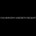 Collaboration Agreement Checklist