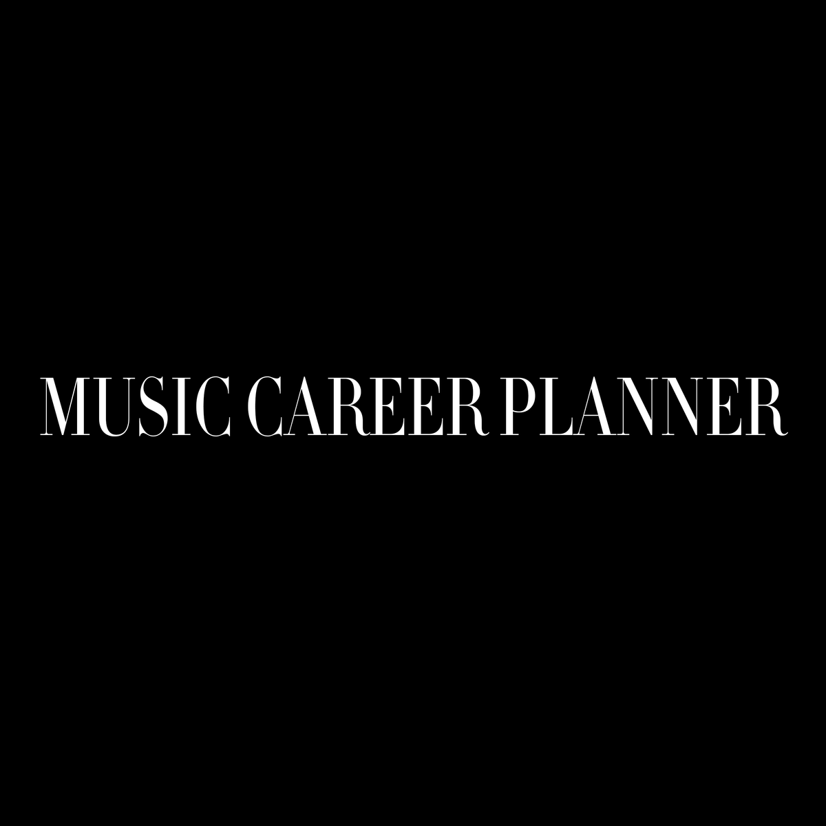 Music Career Planner