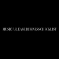 Music Release Business Checklist